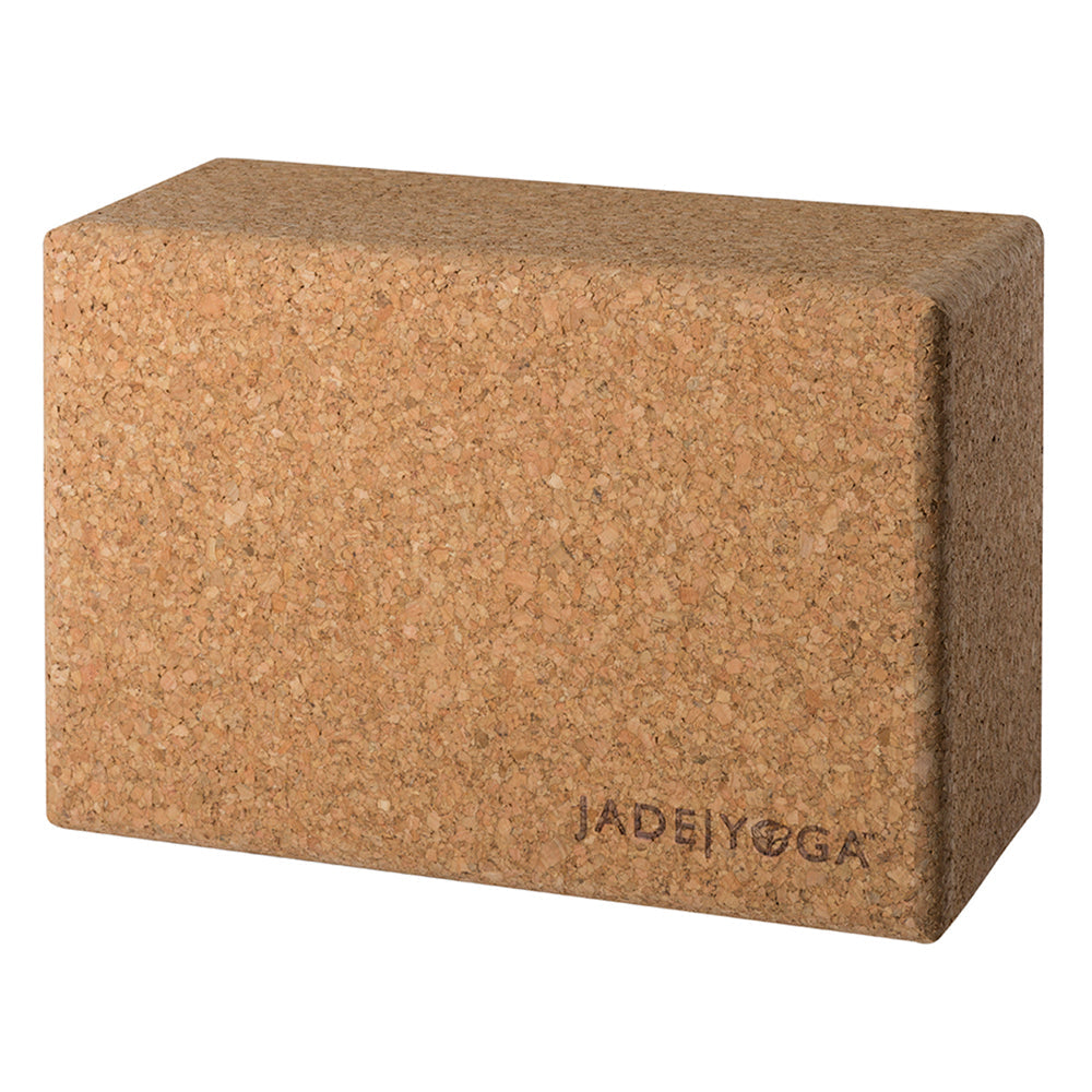 NNEDSZ Jade Yoga Cork Yoga Block - Large